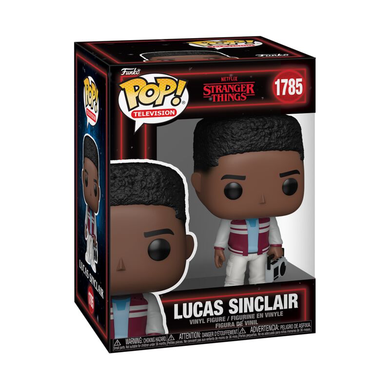 0889698757553 - Season 5 - Lucas Sinclair Vinyl Figur 1785 Funko Pop! multicolor