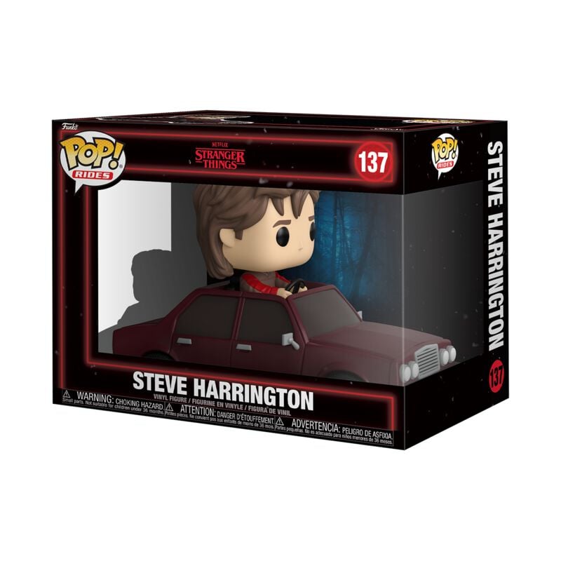 0889698866194 - Season 5 - Steve Harrington (Pop! Ride) Vinyl Figur 137 Funko Pop! multicolor