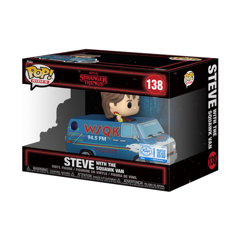 0889698889582 - Season 5 - Steve With The Squawk Van (Pop! Ride Deluxe) Vinyl Figur 138 Funko Pop! multicolor