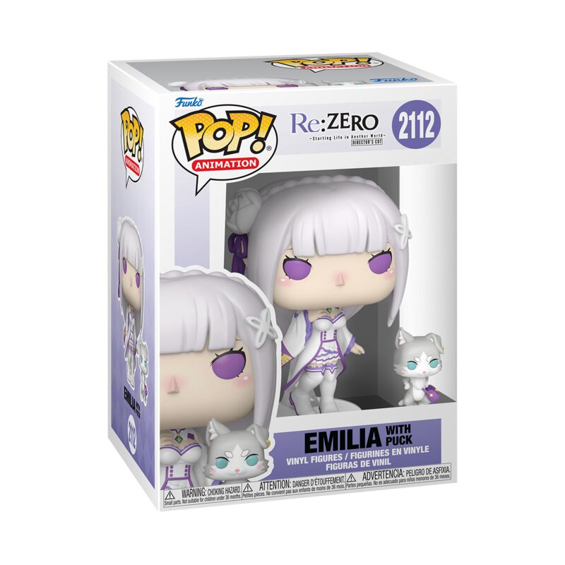 0889698865159 - Emilia with Puck Vinyl Figur 2112 Funko Pop! multicolor