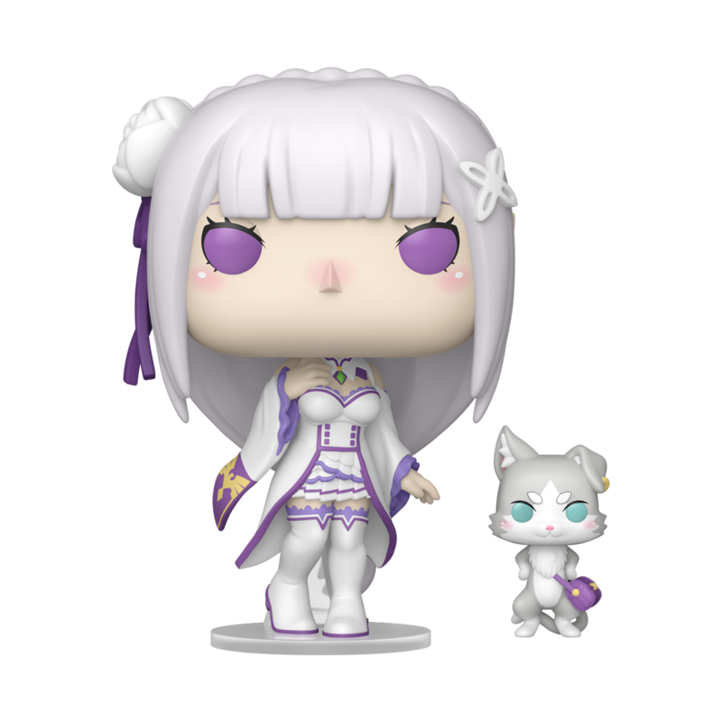 0889698865159 - Emilia with Puck Vinyl Figur 2112 Funko Pop! multicolor 0889698865159 - Emilia with Puck Vinyl Figur 2112 Funko Pop! multicolor