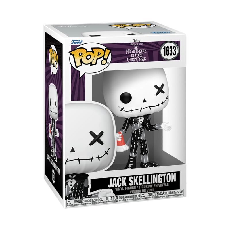 0889698861472 - Jack Skellington Vinyl Figur 1633 Funko Pop! multicolor