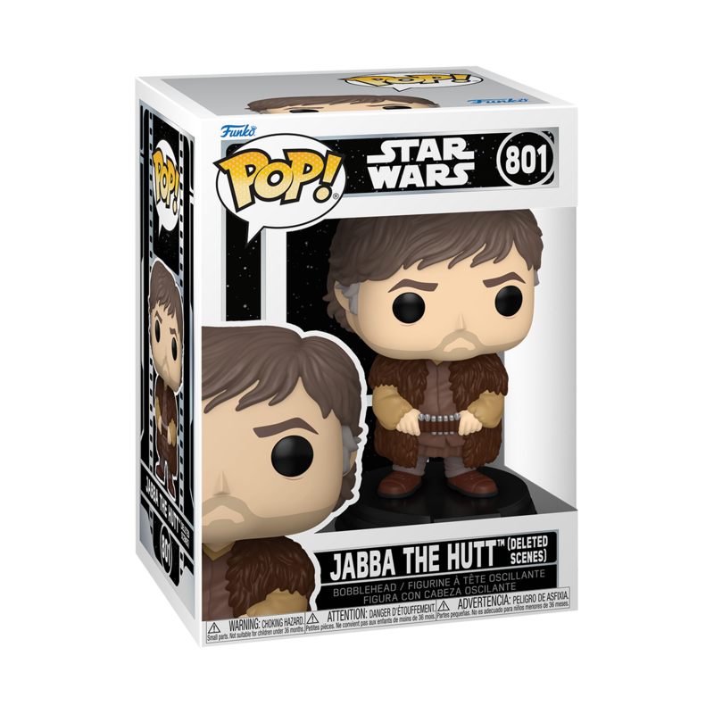 Star Wars Disney Funko Pop! - Deleted Scenes - Jabba the Hutt Vinyl Figurine 801 -