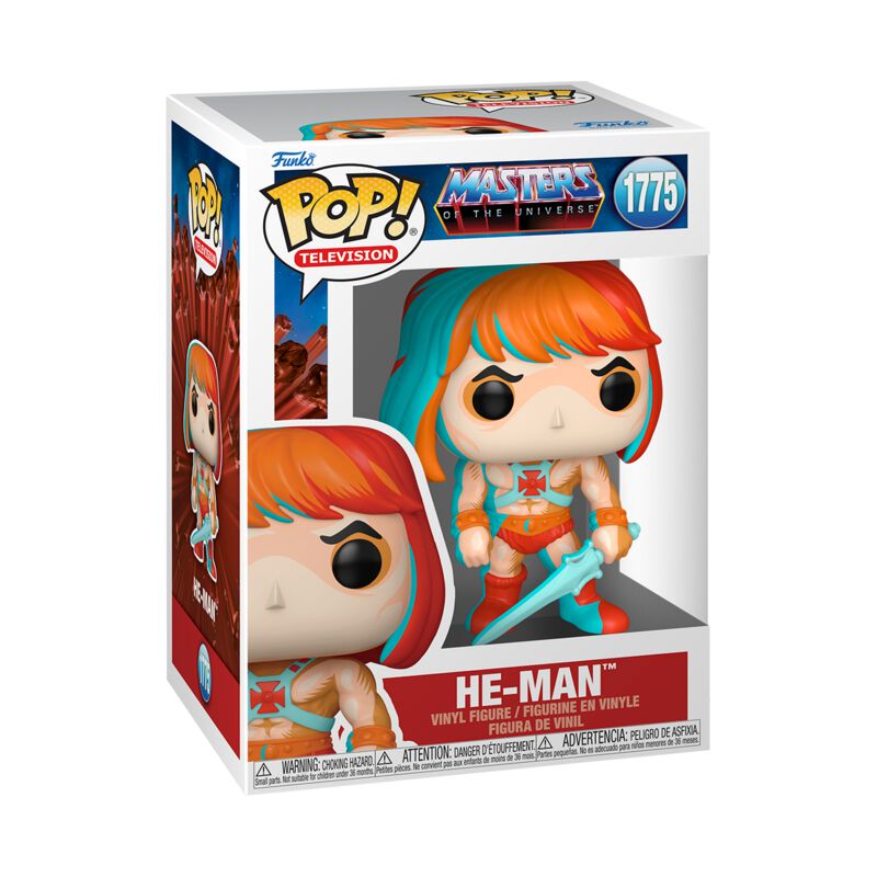 0889698866040 - He-Man Vinyl Figur 1775 Funko Pop! multicolor