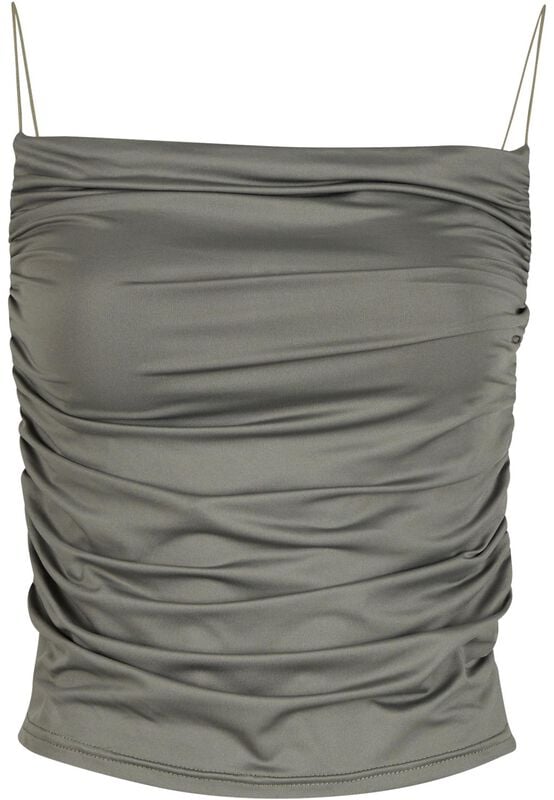 Urban Classics  Top - Ladies' Waterfall Jersey Top - for Women - olive