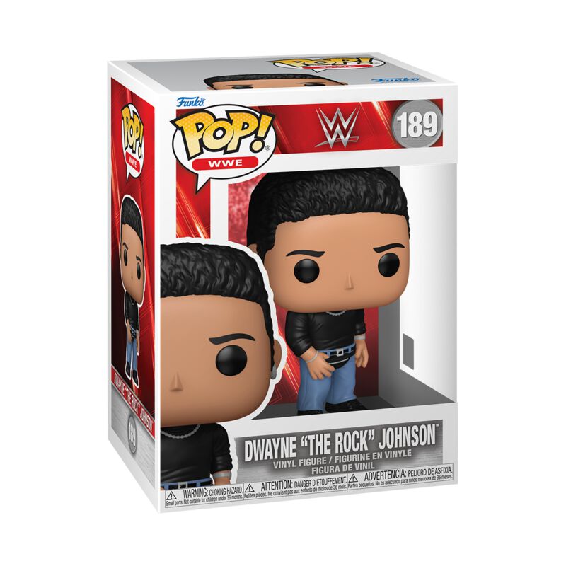 0889698863995 - Dwayne The Rock Johnson Vinyl Figur 189 Funko Pop! multicolor