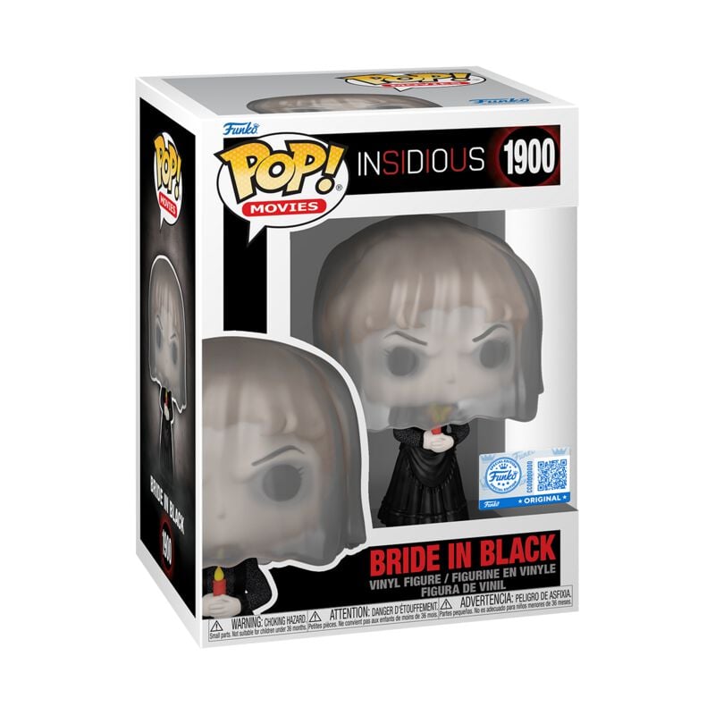 0889698872515 - Bride In Black Vinyl Figur 1900 Funko Pop! multicolor
