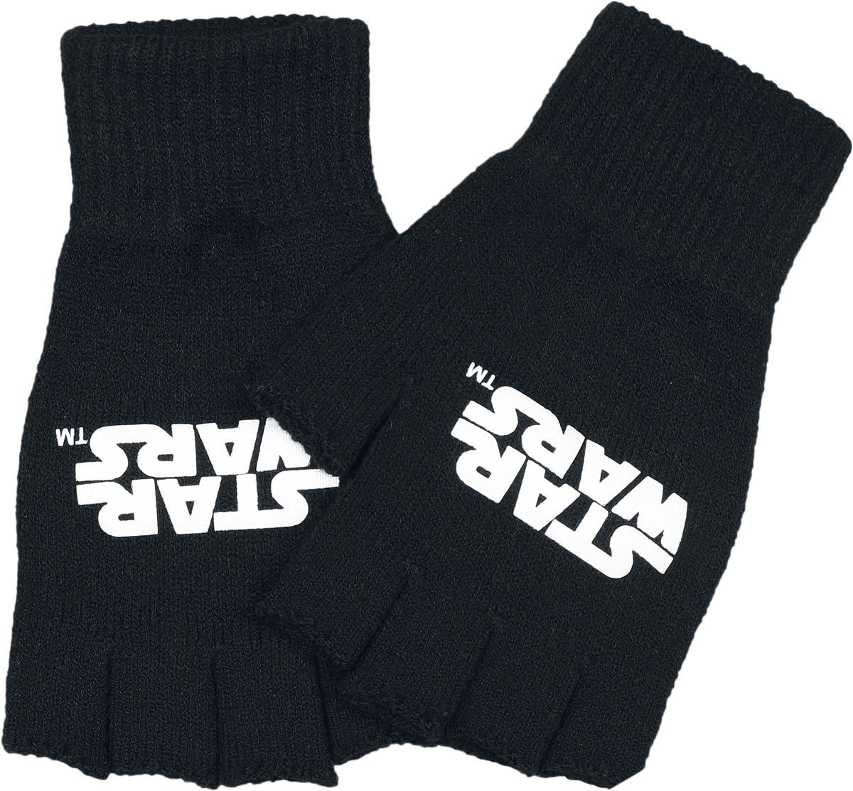 Star Wars Disney Fingerless gloves - Logo - black