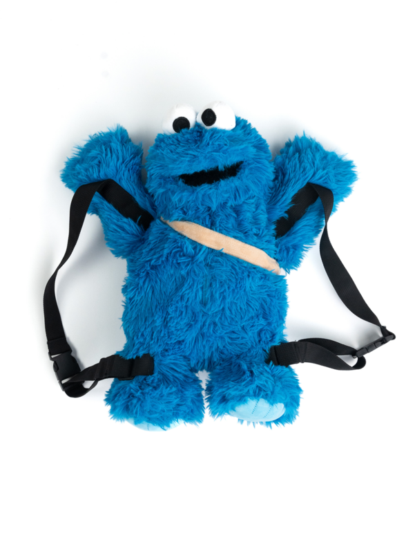 Sesame Street  Backpack - Cookie Monster - blue-black