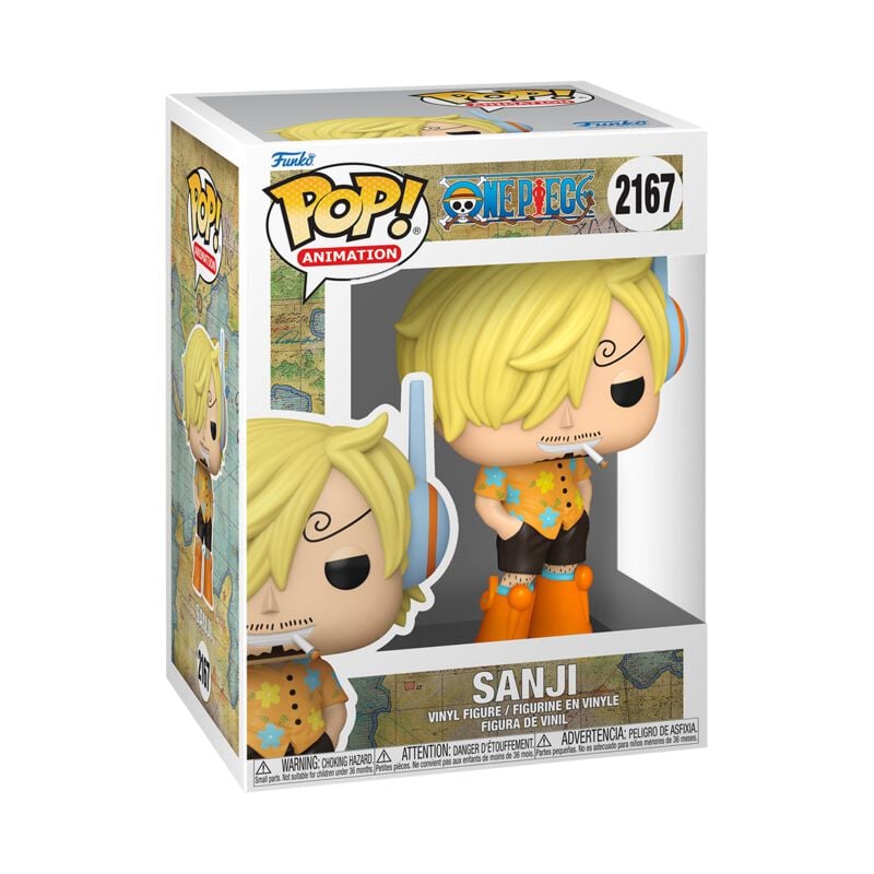 0889698905657 - Sanji Vinyl Figur 2167 Funko Pop! multicolor