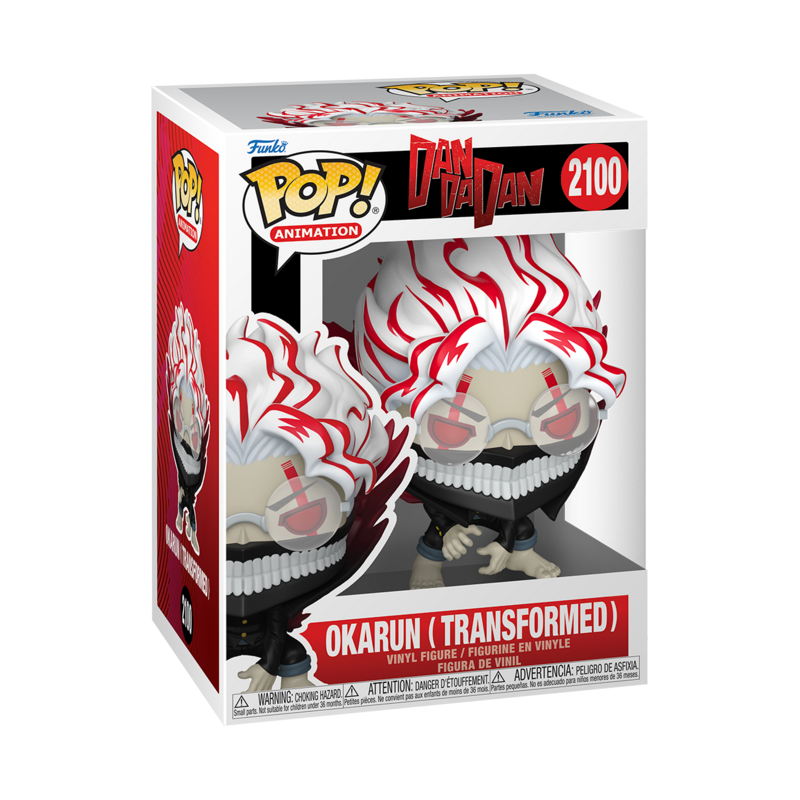 Dandadan Anime Funko Pop! - Okarun (Transformed) (Chase Edition possible!) Vinyl Figurine 2100 -