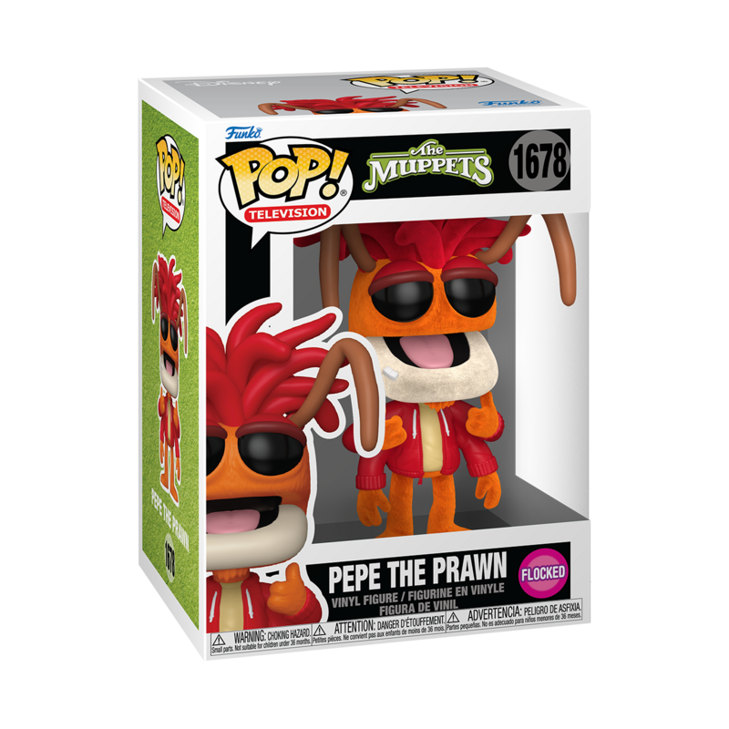 The Muppets  Funko Pop! - Pepe The Prawn Vinyl Figurine 1678 -
