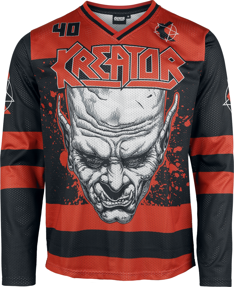 Jersey  av Kreator - Hockey Jersey - Herr - flerfärgad