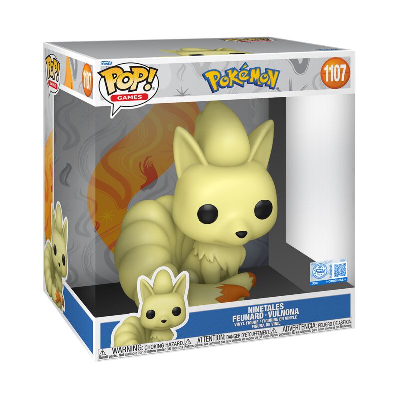 Pokémon - Pokemon - Vulnona (Jumbo Pop!) Vinyl Figur 1107 - Funko Pop! Figur - Funko Shop Deutschland