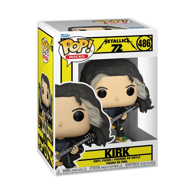 Kirk Vinyl Figur 486 Metallica - Funko Pop! Figur -
