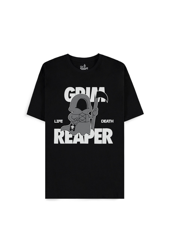 the SIMS  T-Shirt - Grim Reaper - for Men - black