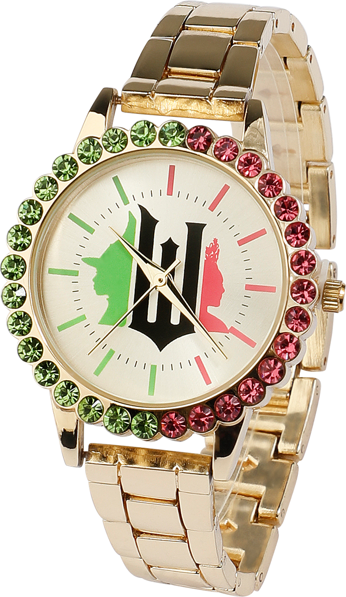 Wicked Polshorloges - Wicked Logo - voor Vrouwen - goudkleurig