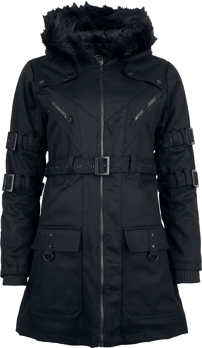 Mellansäsongsjacka Gothic av Vixxsin - Amboree Jacket - Dam - svart