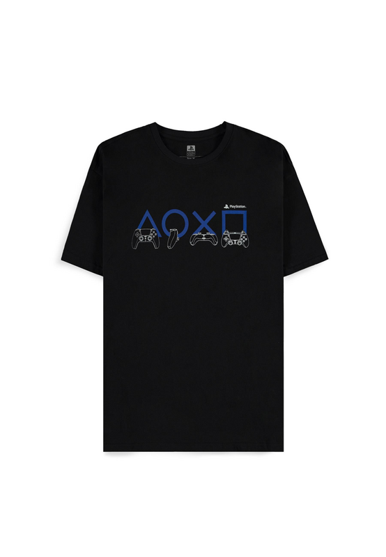 T-Shirt  di Playstation - PlayStation Controller - Uomo - nero