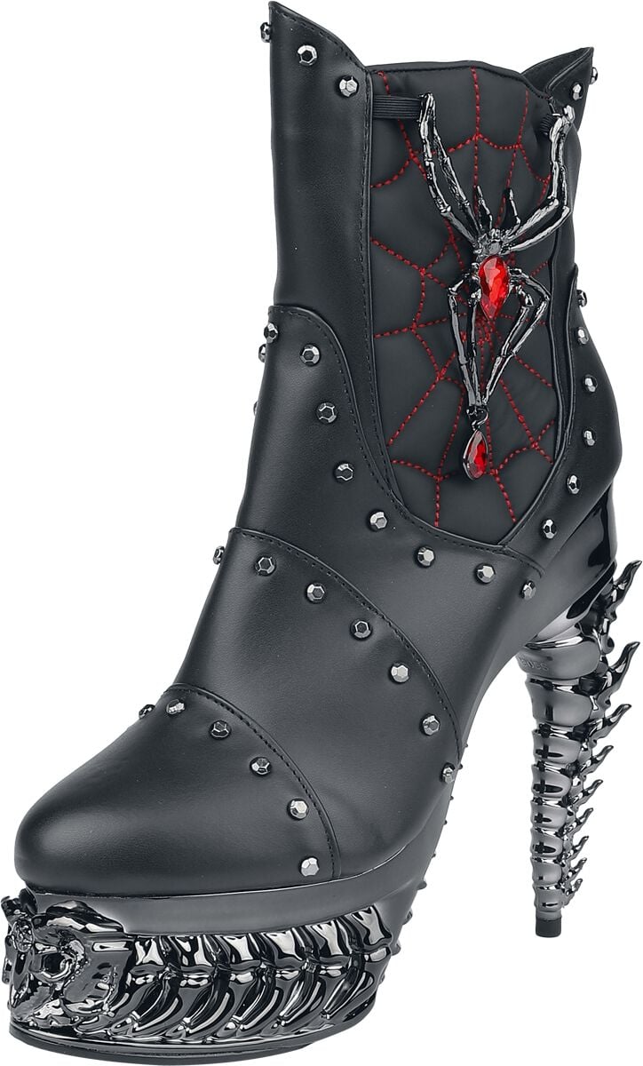 4068143308472 - Alchemy England - Black Widow Red High Heel rot in EU41