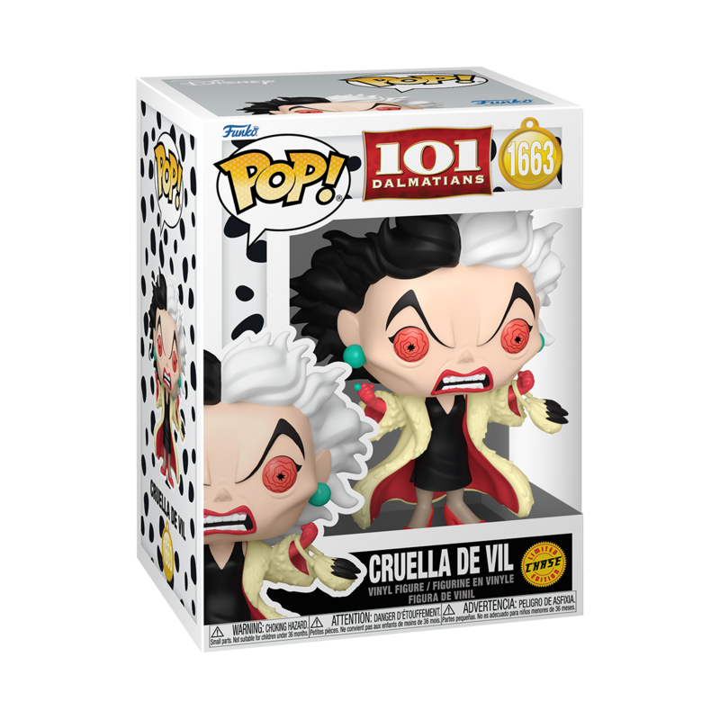 Thumbnail - 101 Dalmatiner Cruella De Vil (Chase Edition möglich!) Vinyl Figur 1663 Funko Pop! multicolor