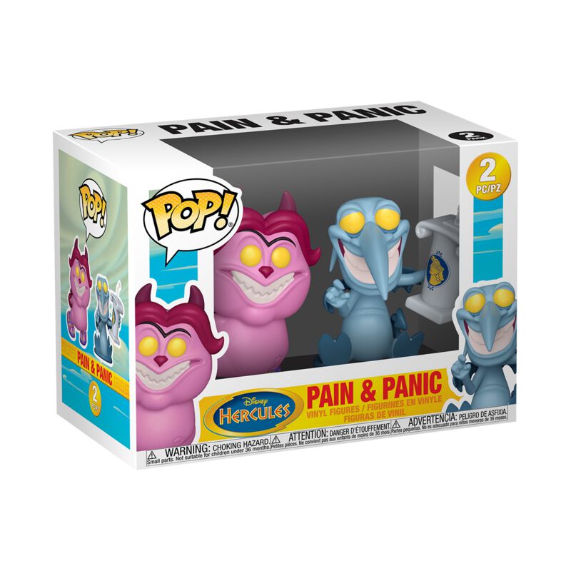 0889698904070 - Panic & Pain 2er Pack Vinyl Figuren Funko Pop! multicolor