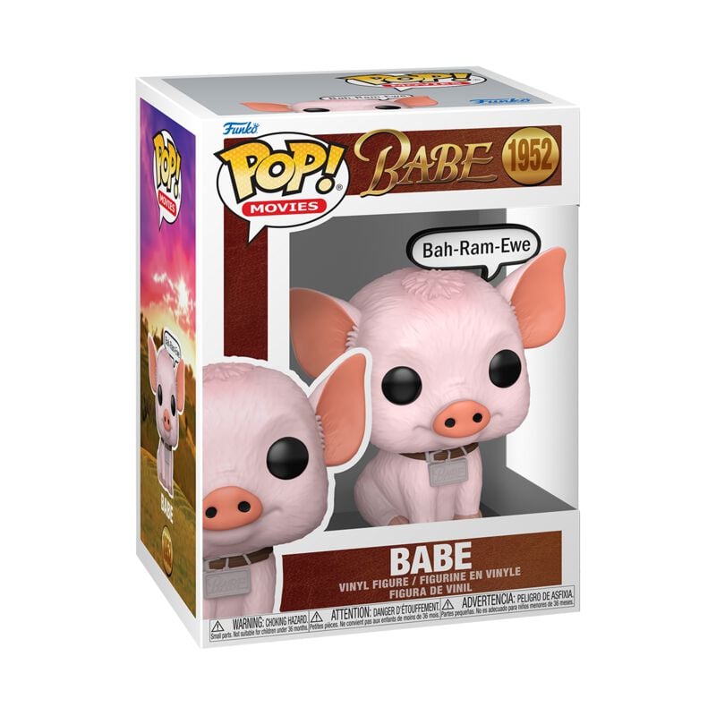 0889698907835 - Babe (Pop! Sayings) Vinyl Figur 1952 Funko Pop! multicolor