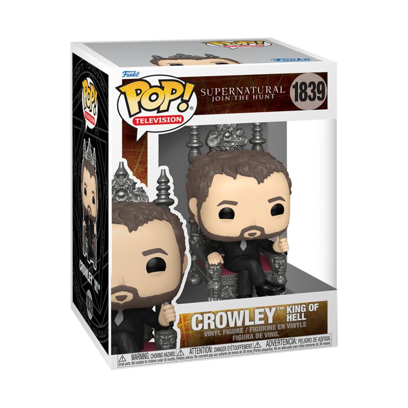 0889698902748 - Crowley King Of Hell (Pop! Premium) Vinyl Figur 1839 Funko Pop! multicolor