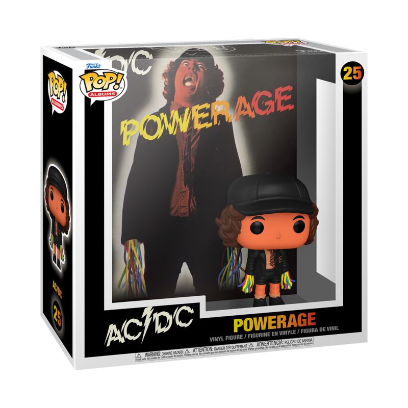 0889698901215 - AC DC Powerage Rocks! (Pop! Albums) Vinyl Figur 25 Funko Pop! multicolor