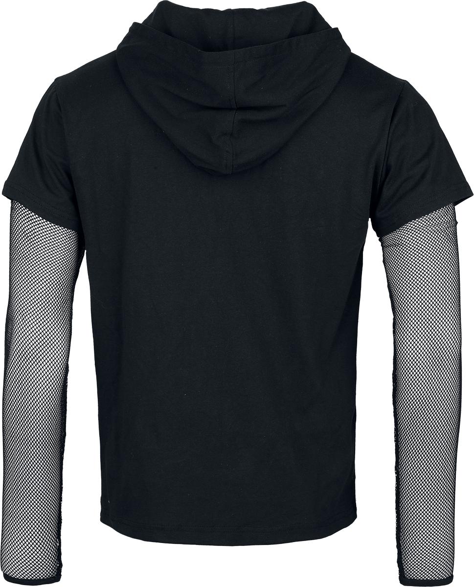 5081944569896 - Draven Top Mens Black Langarmshirt schwarz in M 5081944569896 - Draven Top Mens Black Langarmshirt schwarz in M