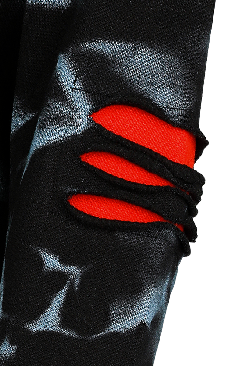 4068143316682 - Rise Above the Bullshit Sweatshirt blau schwarz in XXL