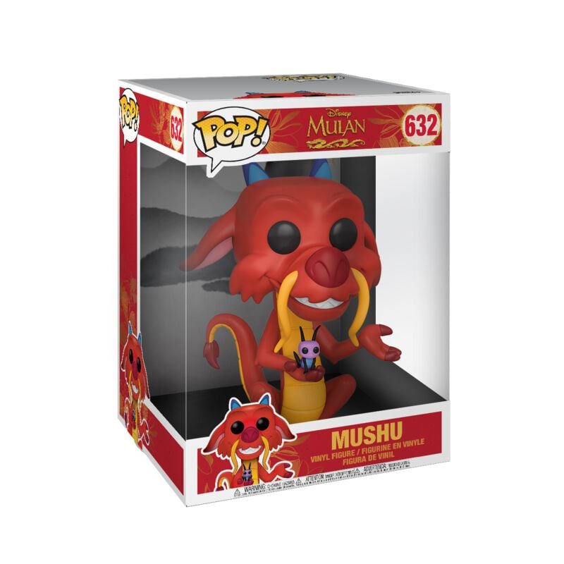 0889698457422 - Mushu (Jumbo Pop!) Vinyl Figur 632 Funko Pop! multicolor