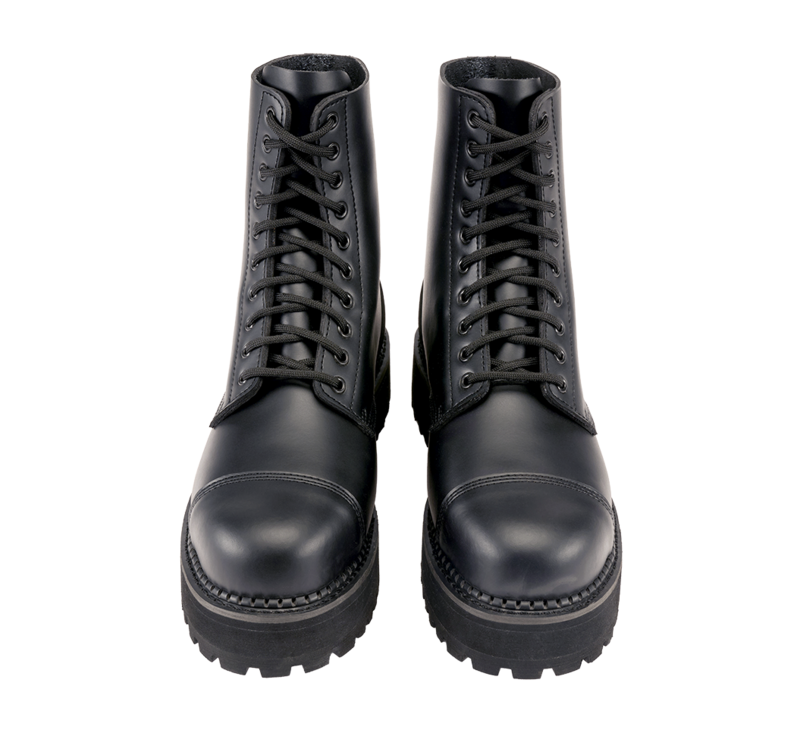 Brandit  Boot - Plateau Phantom 10 Eyes - black