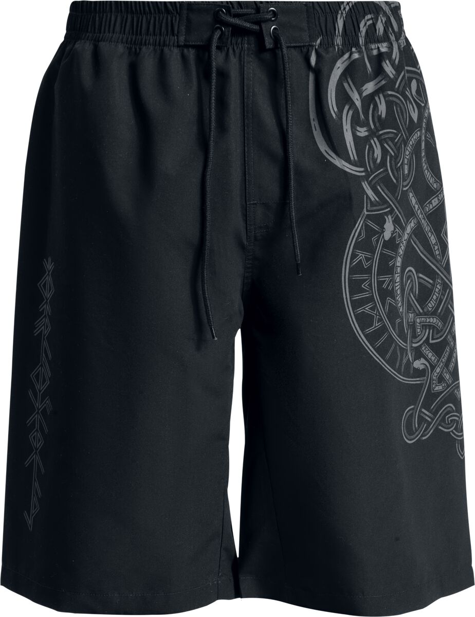 Black Premium by EMP Badeshort - Celtic Snake - S bis XXL - für Männer - Größe XXL - schwarz
