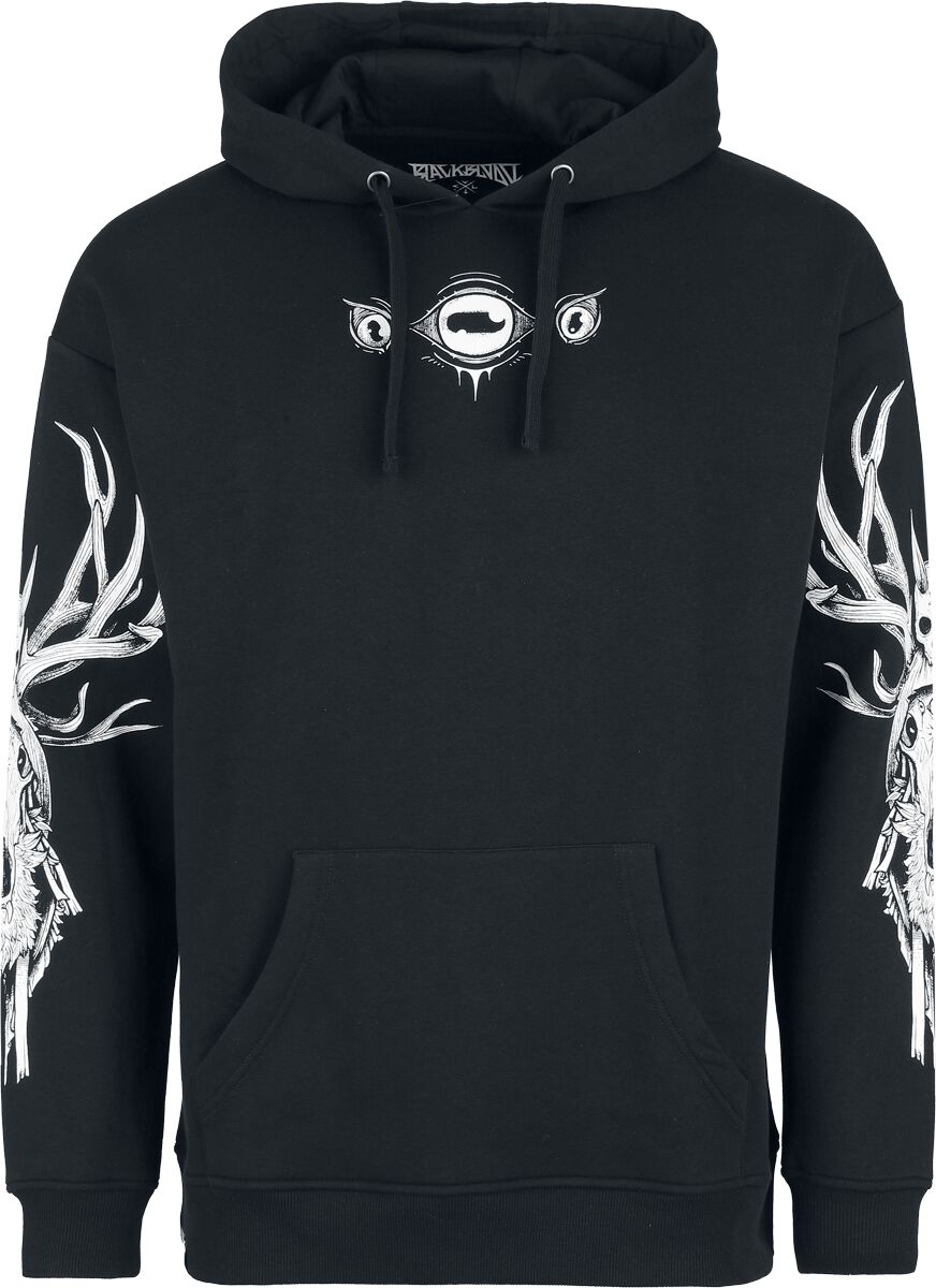 4068143318242 - Occult Horror Kapuzenpullover schwarz in XXL