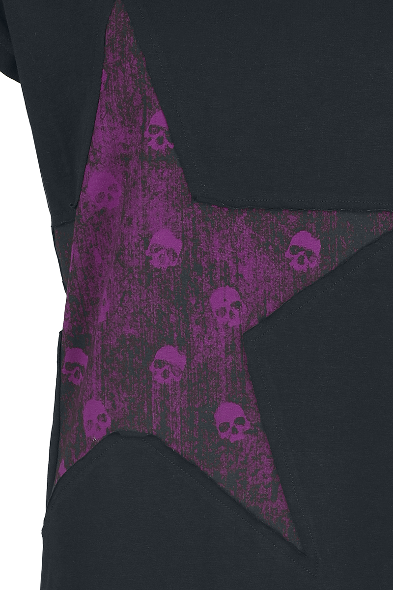 Thumbnail - RED by EMP T-Shirt mit Stern T-Shirt schwarz in M