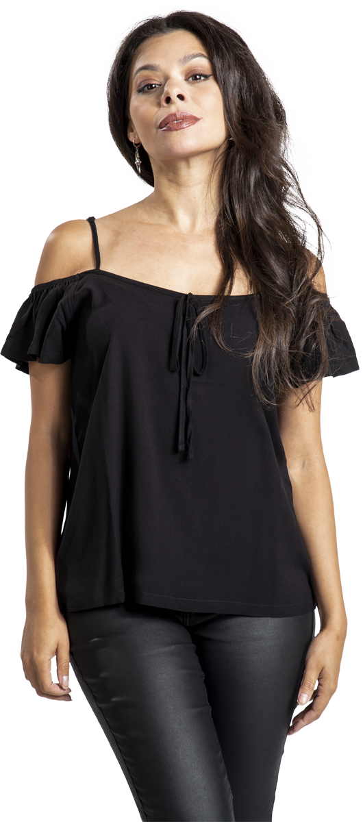 Thumbnail - RED by EMP Hang On Loose T-Shirt schwarz in XL