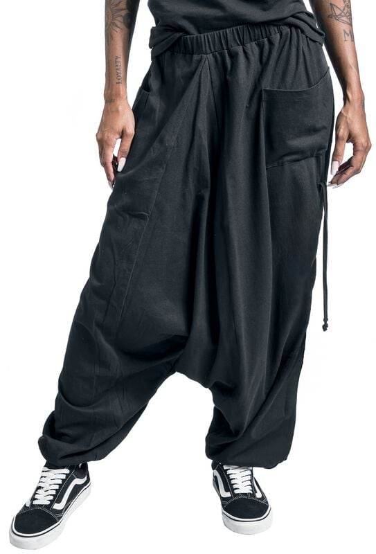 4068143320993 - Haremshose Stoffhose schwarz in S-XL