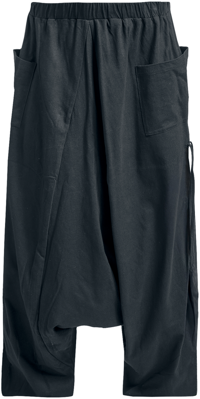 4068143320993 - Haremshose Stoffhose schwarz in S-XL