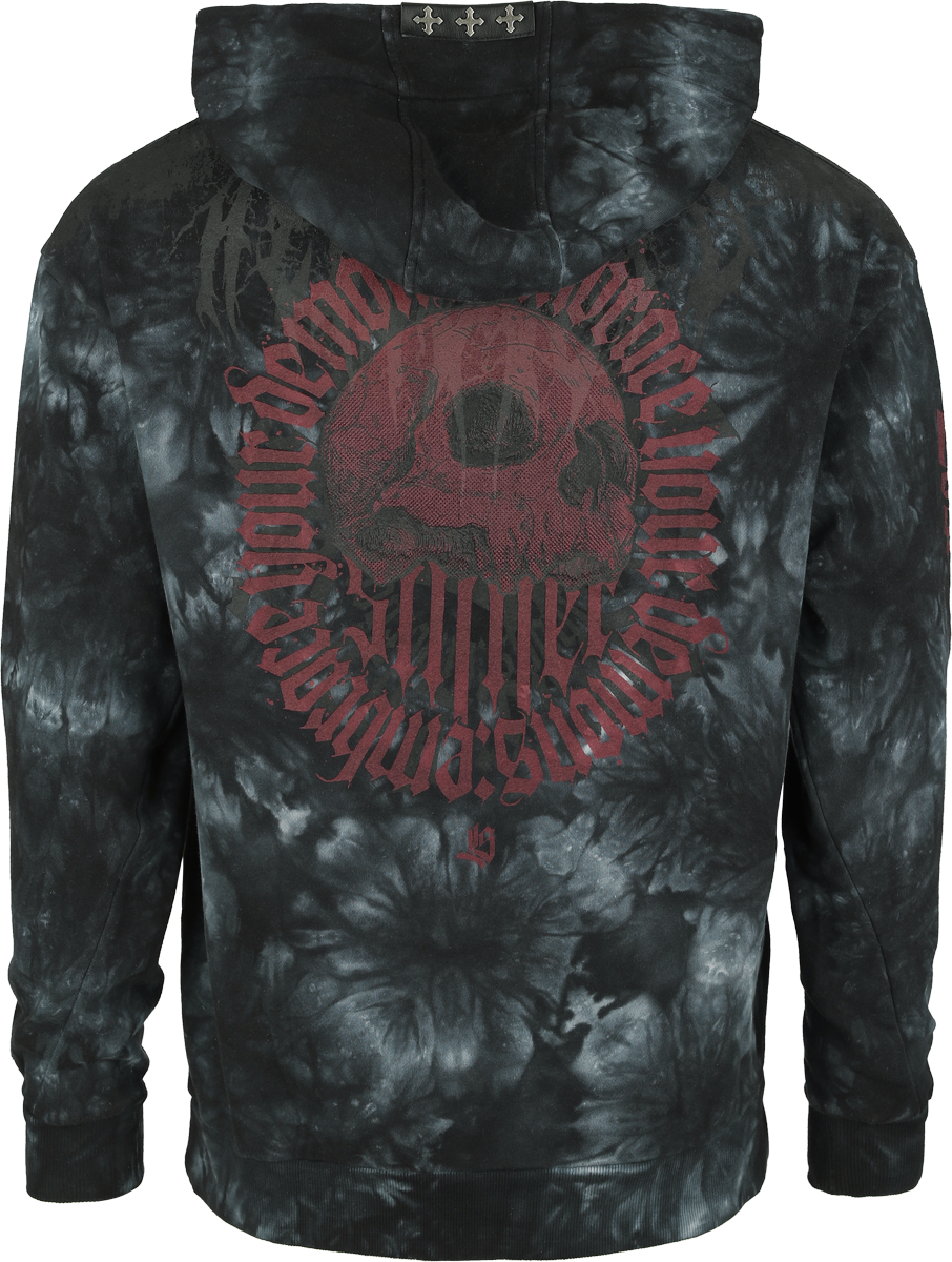 4068143321600 - Lost Souls Kapuzenpullover grau in XL 4068143321600 - Lost Souls Kapuzenpullover grau in XL