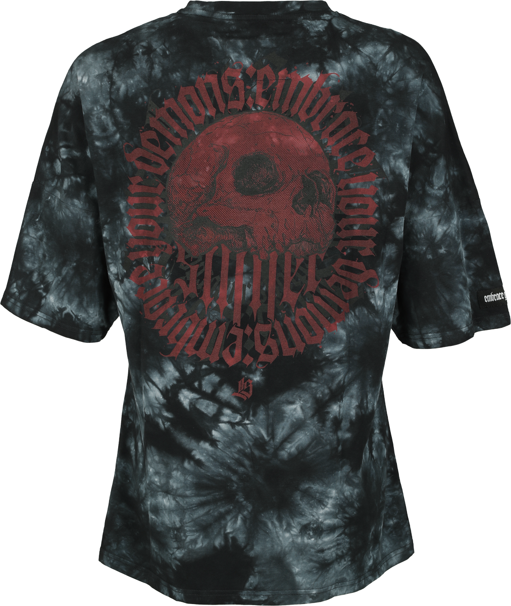 4068143321686 - Lost Souls T-Shirt grau in M 4068143321686 - Lost Souls T-Shirt grau in M