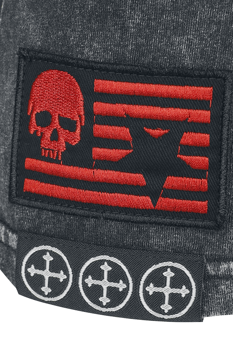 Thumbnail - Rock Rebel by EMP Original Sinners Top Top grau in S