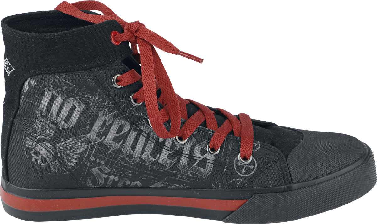 Thumbnail - Rock Rebel by EMP Walk The Line Sneaker schwarz in EU37