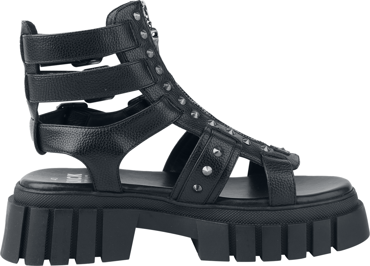 Thumbnail - Black Premium by EMP Sandale mit Nieten Sandale schwarz in EU41