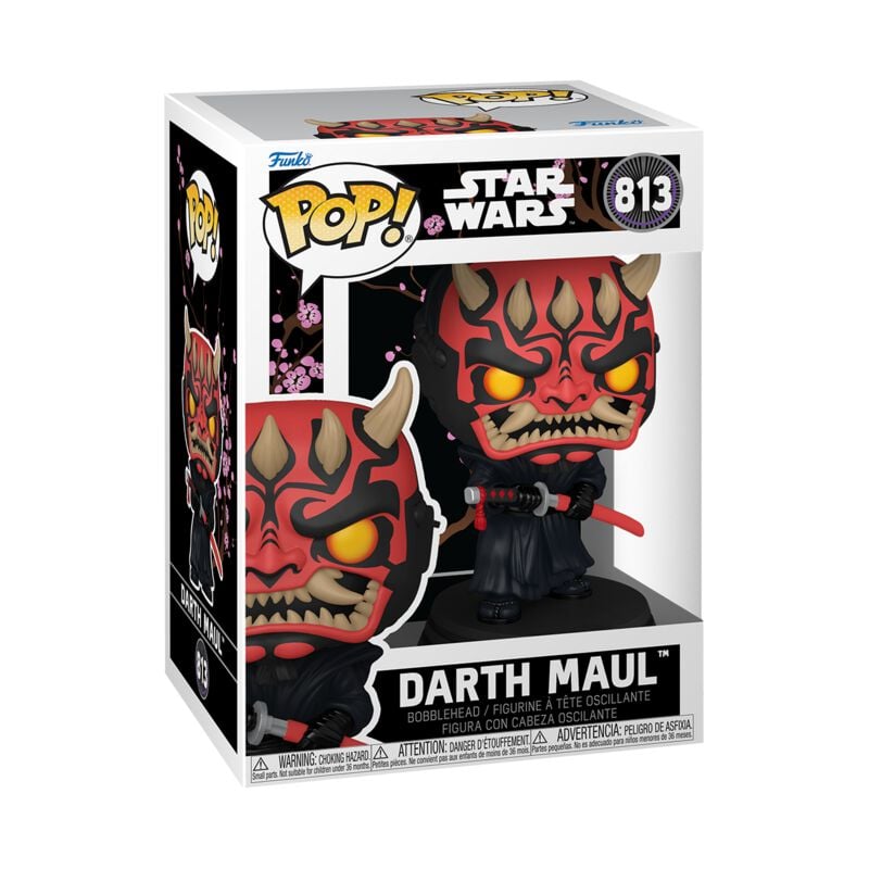 0889698902946 - Darth Maul Vinyl Figur 813 Funko Pop! multicolor