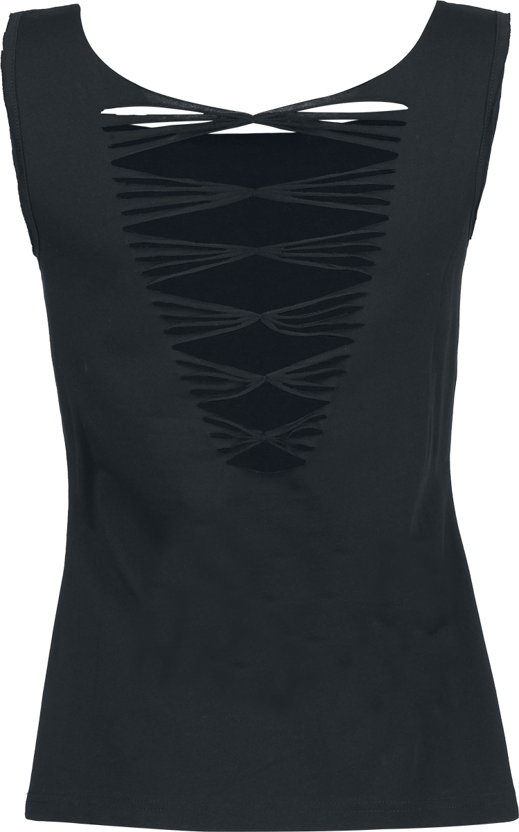 4068143325783 - Cute Morbid Top schwarz in L