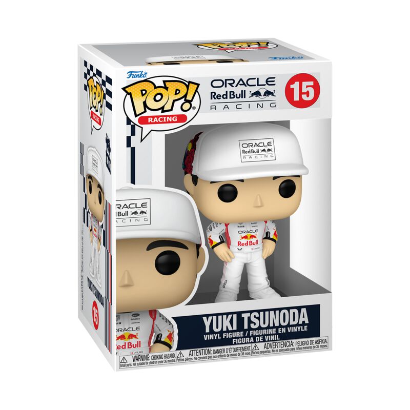 0889698885492 - Yuki Tsunoda Vinyl Figur 15 Funko Pop! multicolor
