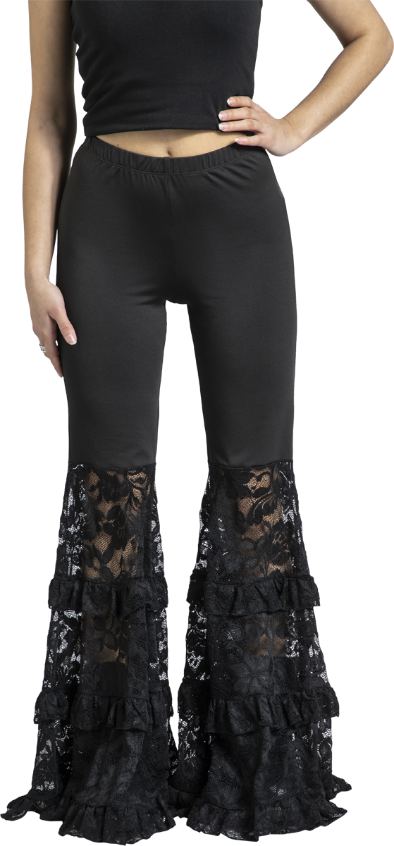 Thumbnail - Gothicana by EMP Dark Romance Stoffhose schwarz in S