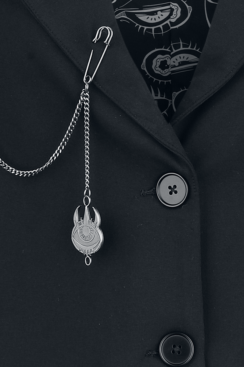 Thumbnail - Gothicana by EMP The Void Blazer schwarz in L