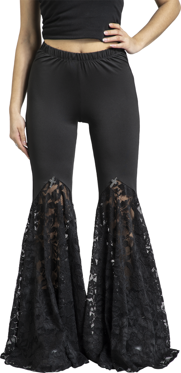 Thumbnail - Gothicana by EMP Mystical Woods Stoffhose schwarz in XL